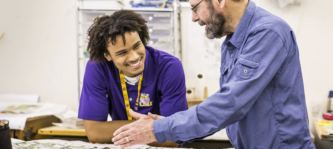 photo: art and design students