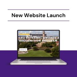 External Awards and Recognition Program website launched