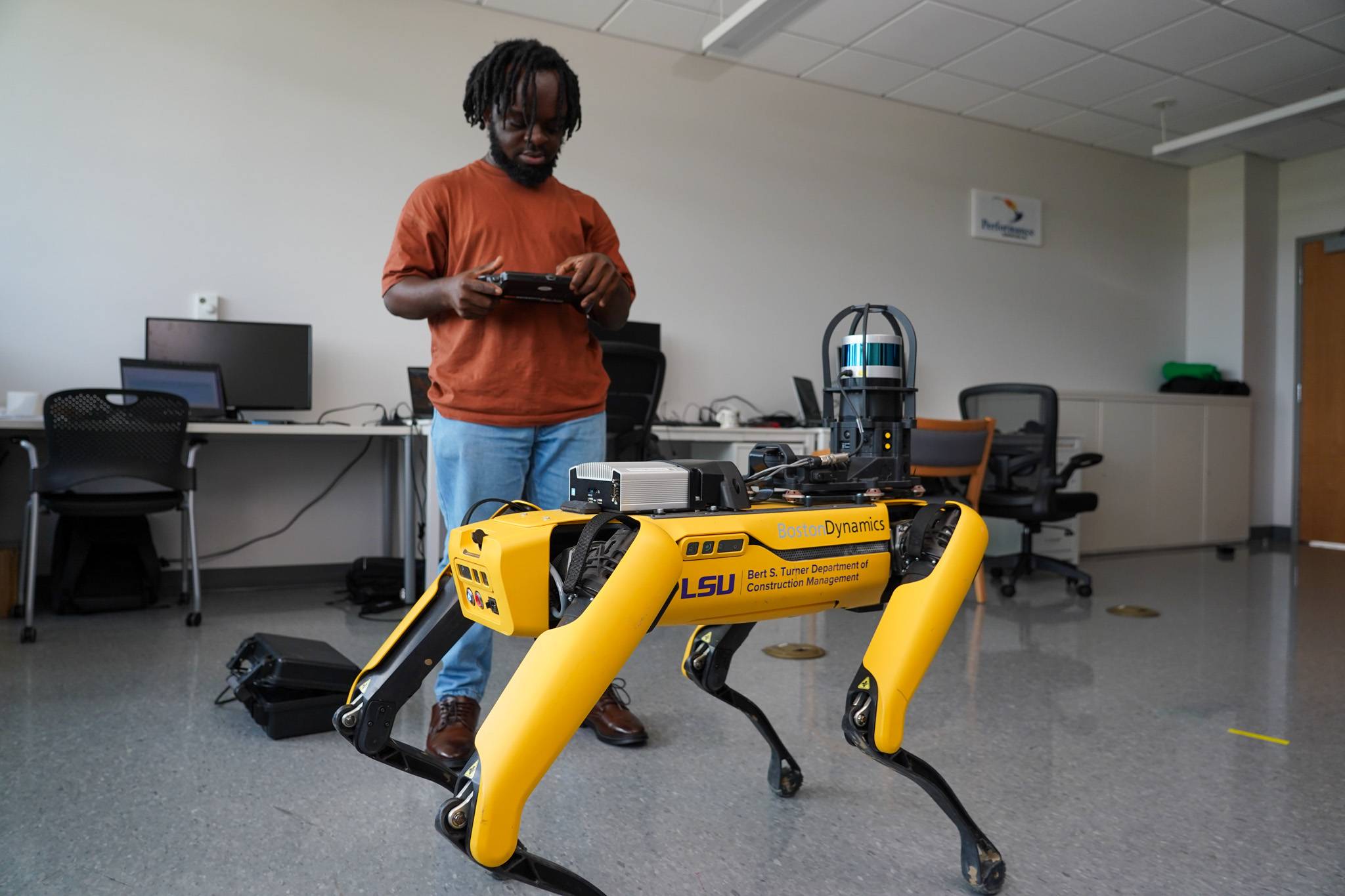Spot, Construction Management's robot dog