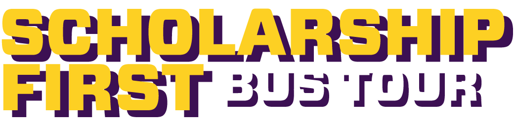 Scholarship First Bus Tour logo