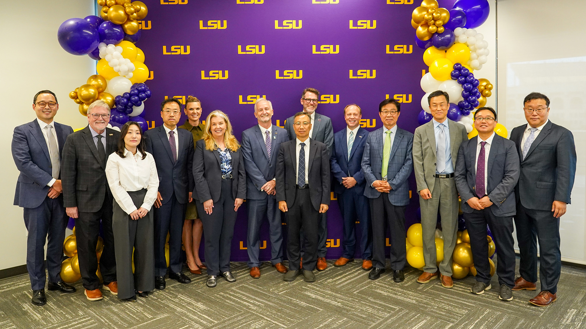 LSU and Hyundai Steel leadership LSU and Hyundai Steel leadership