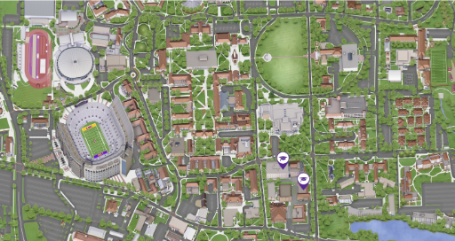 LFSC and CMB on a map